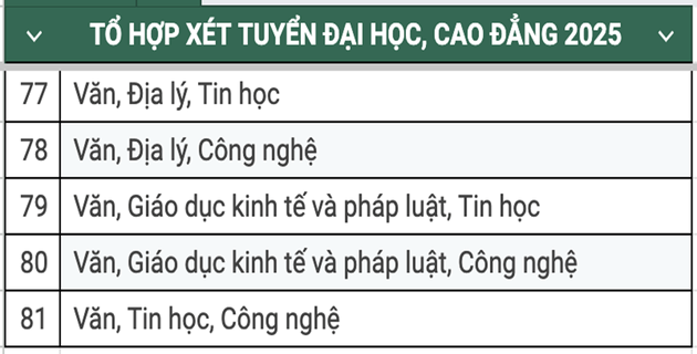 36 tổ hợp thi tốt nghiệp THPT 2025 thí sinh nên biết - 7